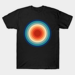 60s Vibe Concentric Circles T-Shirt